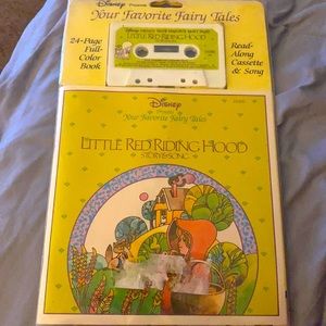Vintage Disney Story &Song Little Red Riding Hood in original packaging